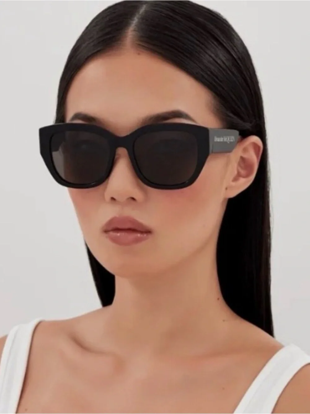 Alexander McQueen Bold 55MM Butterfly Sunglasses NWT